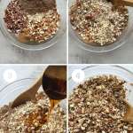 4 steps for easy homemade vegan granola