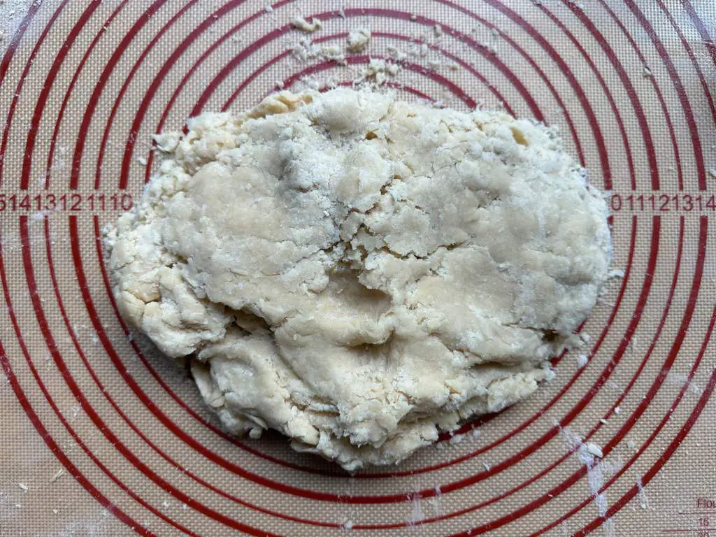 Vegan pie crust pre-mixed