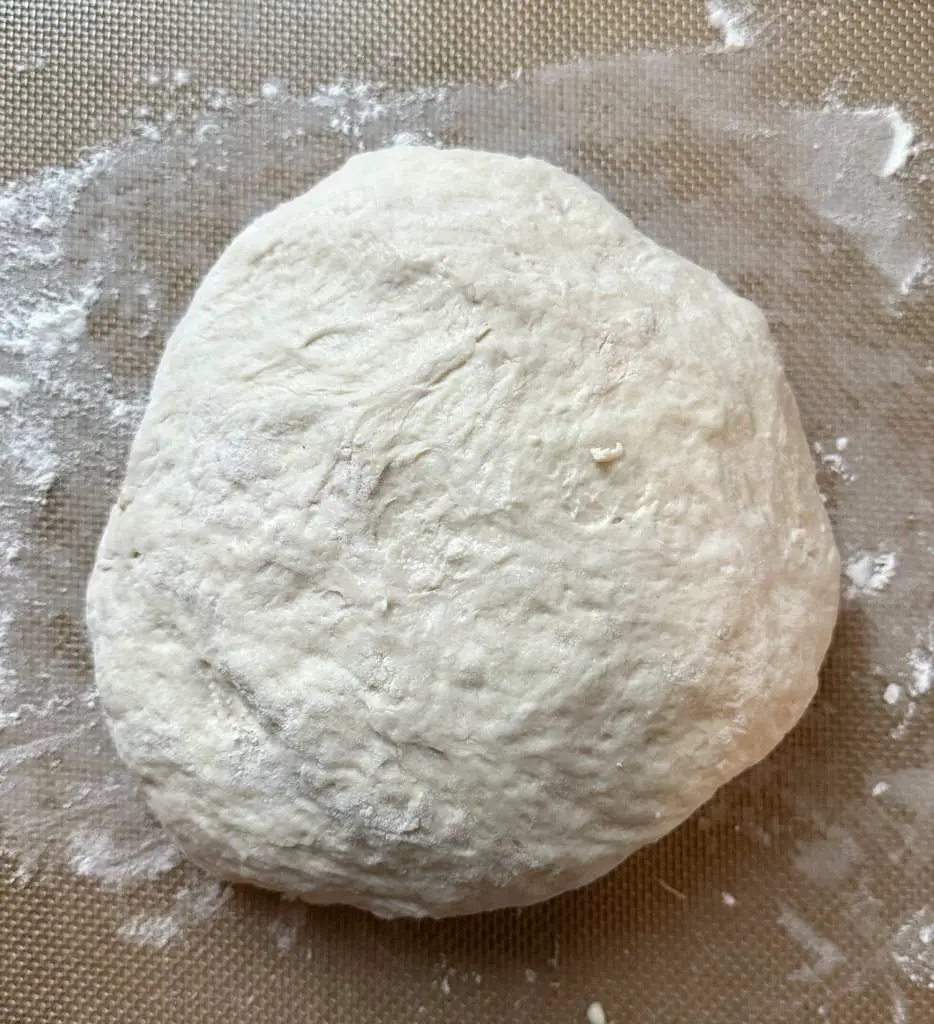 first dough shaping