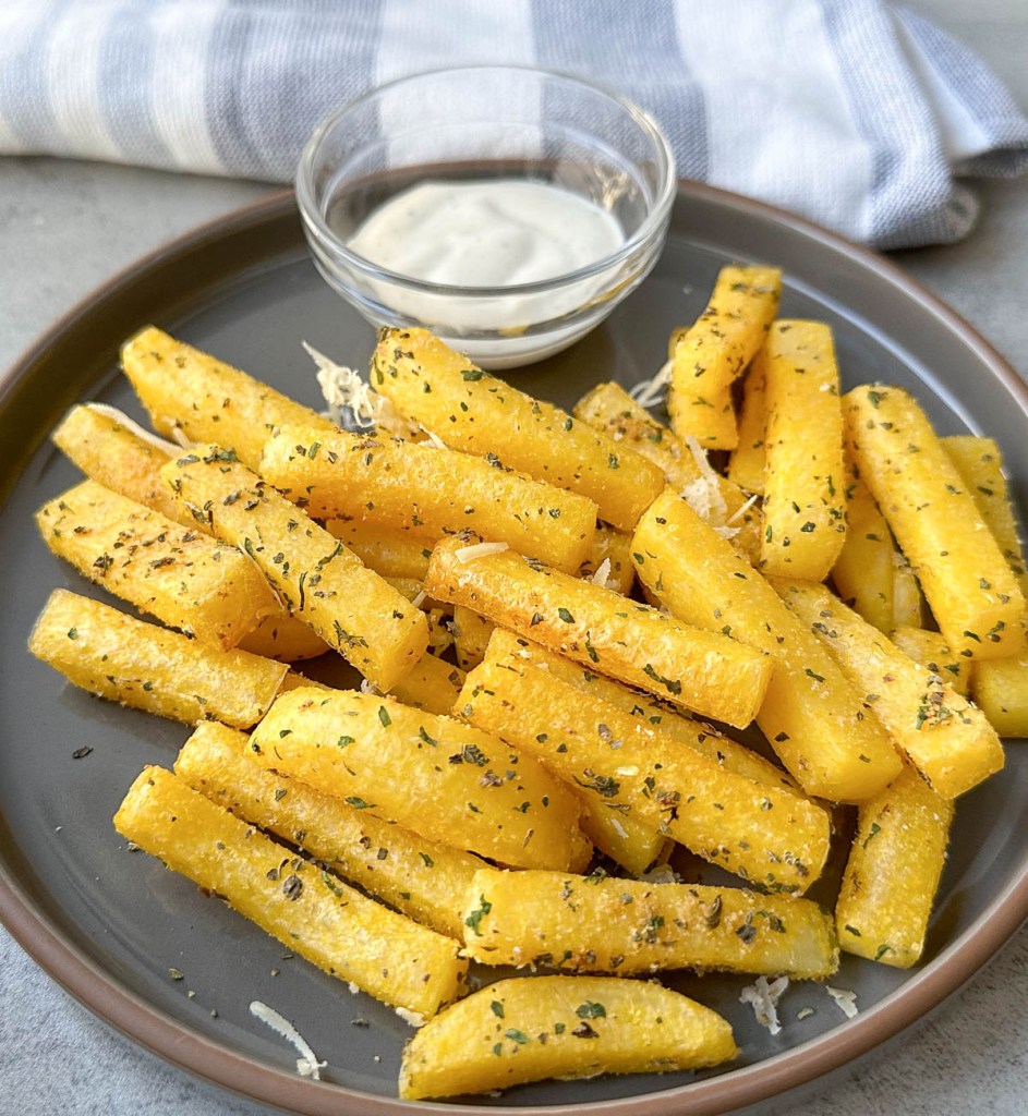 finished crispy polenta fries
