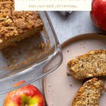 pin image for vegan apple cinnamon bread