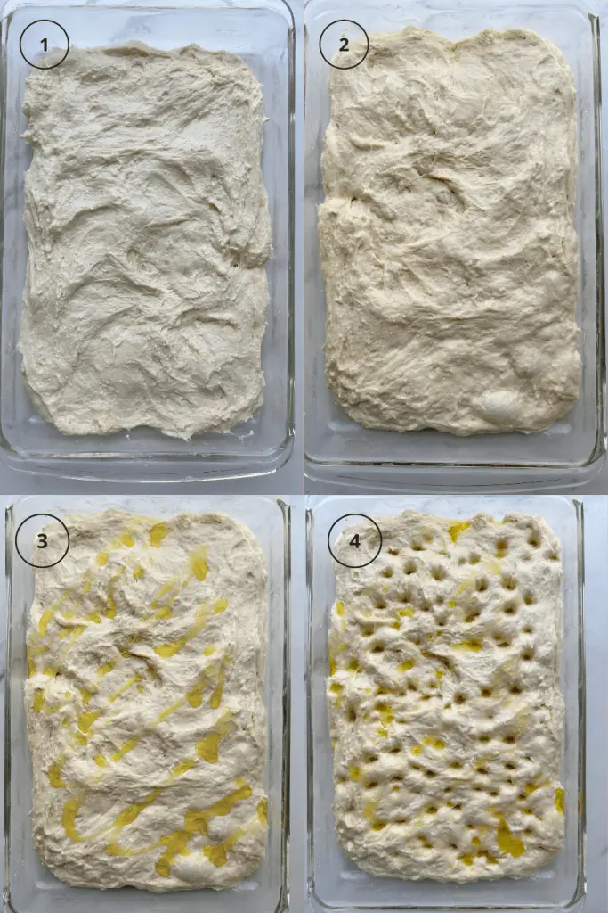 4 steps of second rise of dough