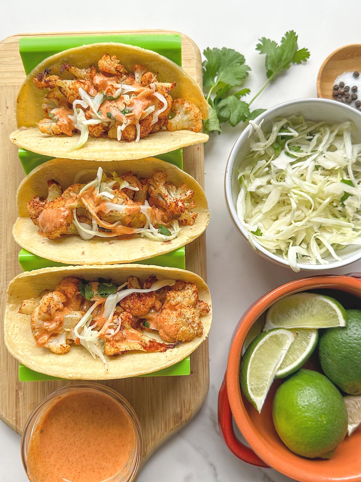Roasted Cauliflower Tacos