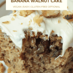 pin image for banana walnut cake