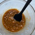 wet ingredients for sweet potato oatmeal chocolate chip cookies
