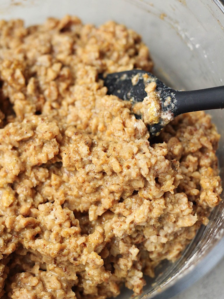 vegan breakfast sausage patties mixture before cooking
