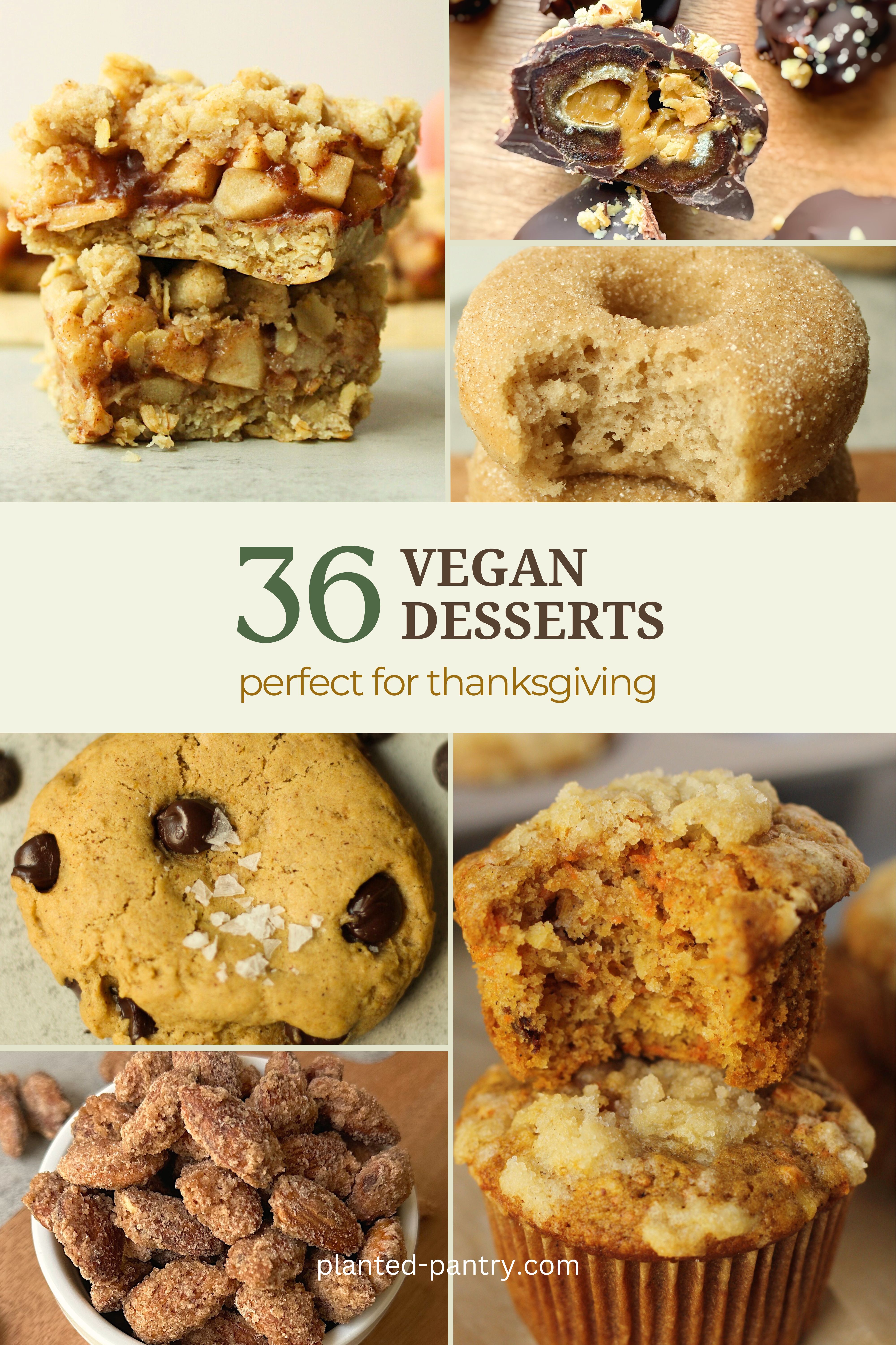 36 easy vegan thanksgiving desserts