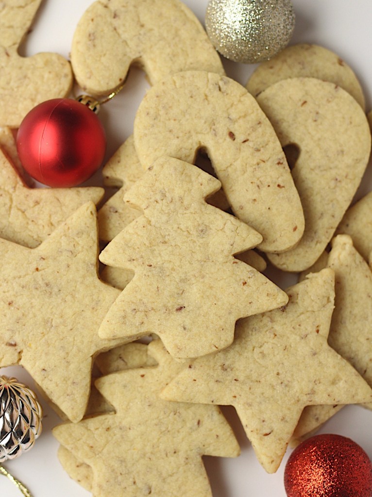 undecorated vegan cut out sugar cookies