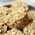 plate of vegan baked oatmeal cups