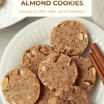 pin image keto almond cookies