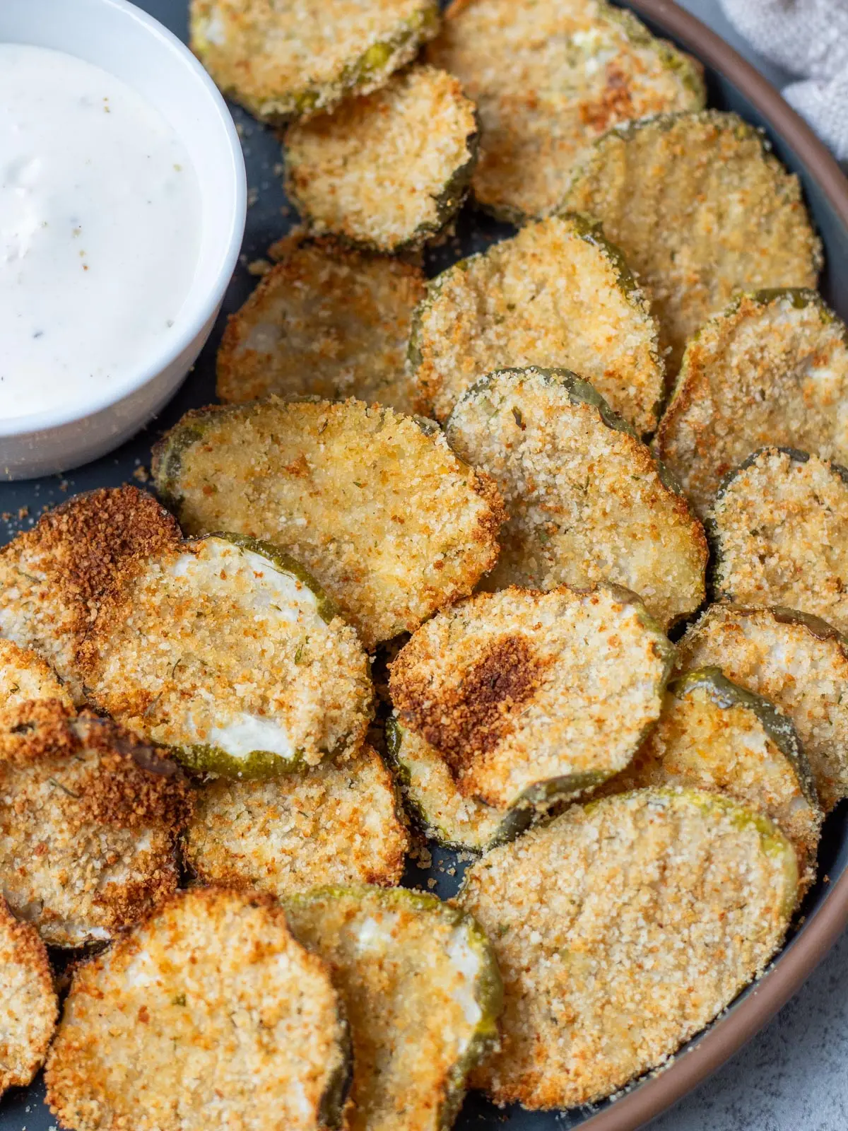 3-Ingredient Vegan Fried Pickles