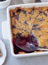 Vegan Blackberry Cobbler