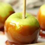 vegan caramel apple