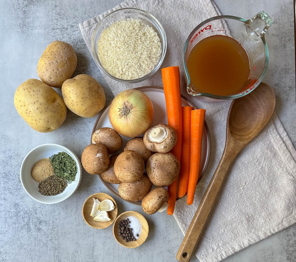 ingredients for instant pot vegetable casserole